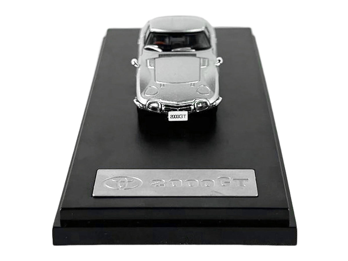 Toyota 2000GT RHD (Right Hand Drive) Silver Metallic 1/64 Diecast Model Car by LCD Models-LCD Models-ModelCars.com