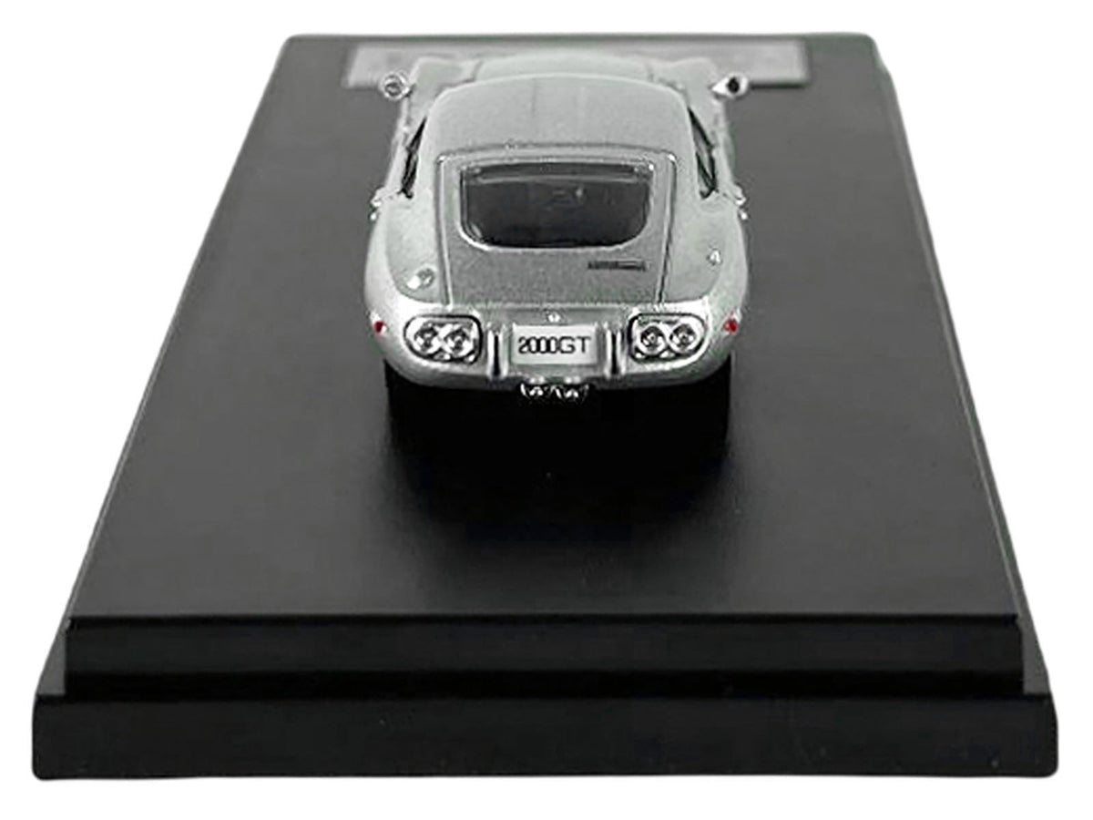 Toyota 2000GT RHD (Right Hand Drive) Silver Metallic 1/64 Diecast Model Car by LCD Models-LCD Models-ModelCars.com
