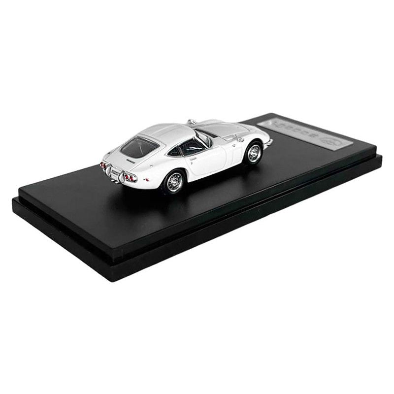 Toyota 2000GT White 1/64 Diecast Model Car by LCD Models - LCD Models - ModelCars.com