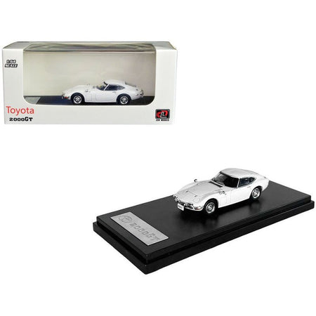 Toyota 2000GT White 1/64 Diecast Model Car by LCD Models-LCD Models-ModelCars.com
