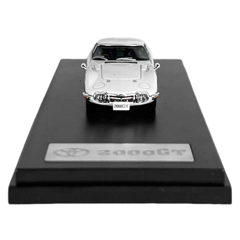 Toyota 2000GT White 1/64 Diecast Model Car by LCD Models-LCD Models-ModelCars.com