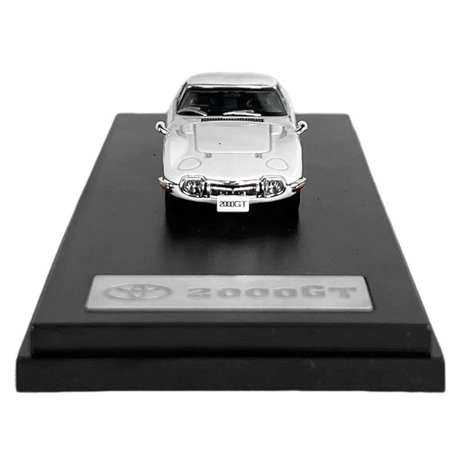Toyota 2000GT White 1/64 Diecast Model Car by LCD Models - LCD Models - ModelCars.com