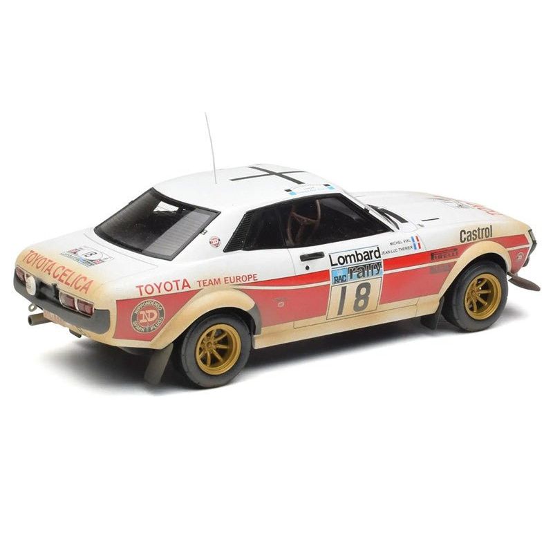 Toyota Celica 2000 GT (RA21) 18 Jean - Luc Therier - Michel Vial (Dirty Version) "RAC Rally" (1977) 1/18 Diecast Model Car by IXO Models - IXO - ModelCars.com