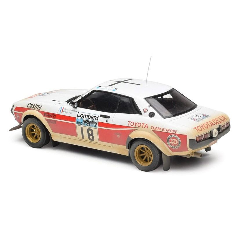 Toyota Celica 2000 GT (RA21) 18 Jean - Luc Therier - Michel Vial (Dirty Version) "RAC Rally" (1977) 1/18 Diecast Model Car by IXO Models - IXO - ModelCars.com