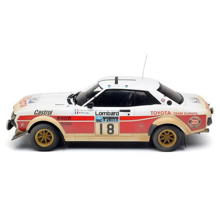 Toyota Celica 2000 GT (RA21) 18 Jean - Luc Therier - Michel Vial (Dirty Version) "RAC Rally" (1977) 1/18 Diecast Model Car by IXO Models - IXO - ModelCars.com