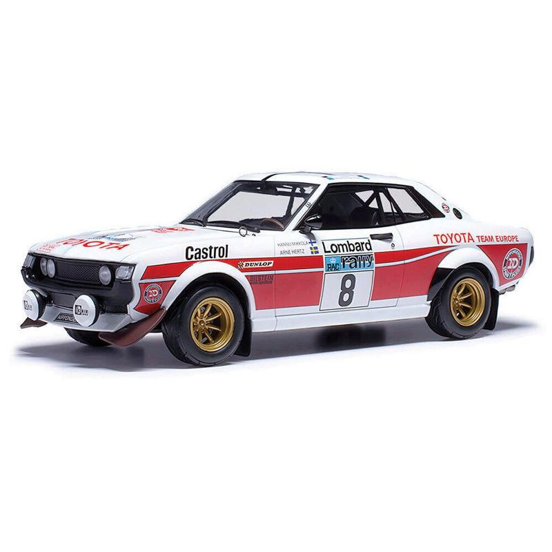 Toyota Celica 2000 GT (RA21) 8 Hannu Mikkola - Arne Hertz 2nd Place "RAC Rally" (1977) 1/18 Diecast Model Car by IXO Models - IXO - ModelCars.com