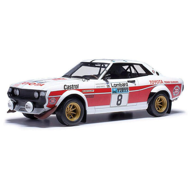 Toyota Celica 2000 GT (RA21) 8 Hannu Mikkola - Arne Hertz 2nd Place "RAC Rally" (1977) 1/18 Diecast Model Car by IXO Models - IXO - ModelCars.com