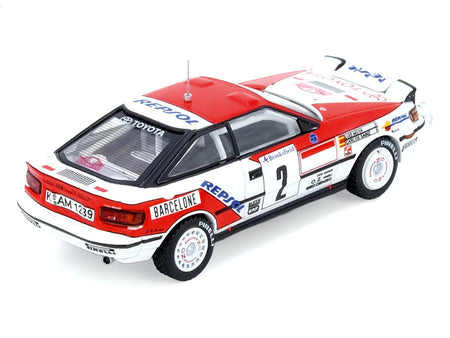 Toyota Celica GT-Four (ST165) 2 Carlos Sainz - Luis Moya Winner "Rally Monte Carlo" (1991) 1/64 Diecast Model Car by Inno Models-Inno Models-ModelCars.com
