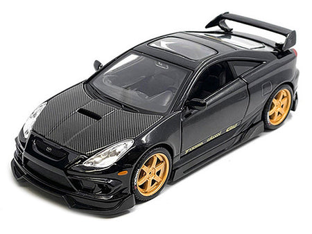 Toyota Celica GT-S Black with Carbon Hood and Sunroof "Maisto Design Tokyo Mod" Series 1/24 Diecast Model Car by Maisto-Maisto-ModelCars.com