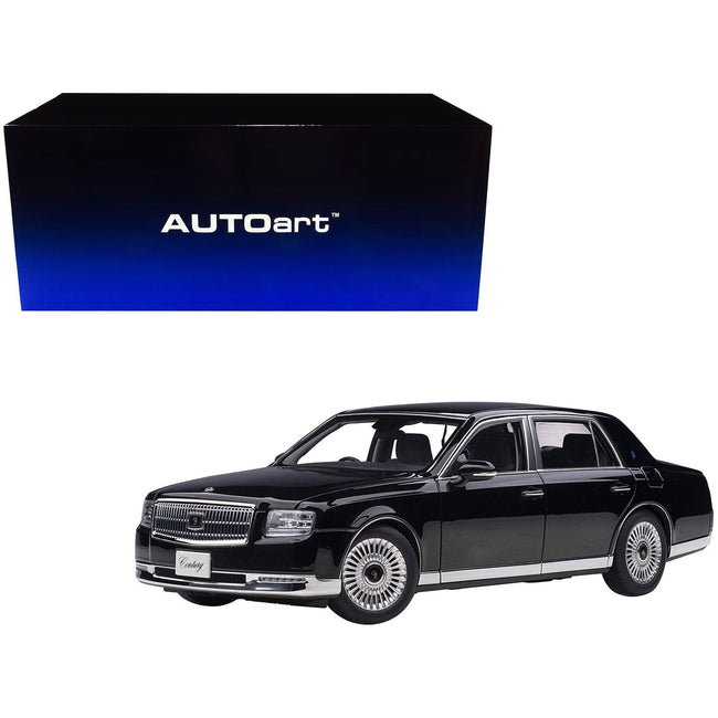 Toyota Century RHD (Right Hand Drive) Black 1/18 Model Car by Autoart - Autoart - ModelCars.com