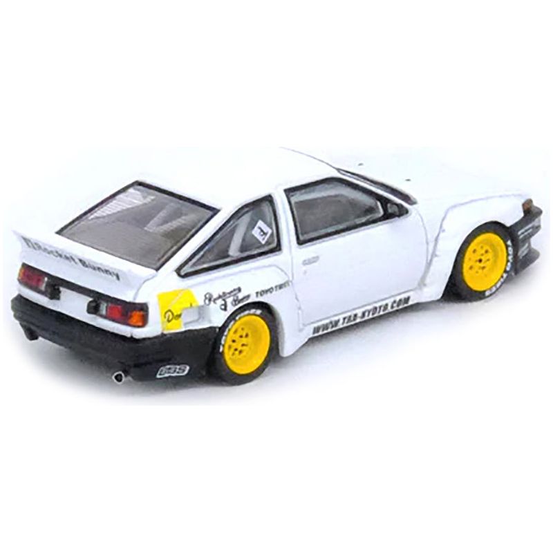 Toyota Corolla AE86 Trueno RHD (Right Hand Drive) White "Pandem/Rocket Bunny" 1/64 Diecast Model Car by Inno Models - Inno Models - ModelCars.com