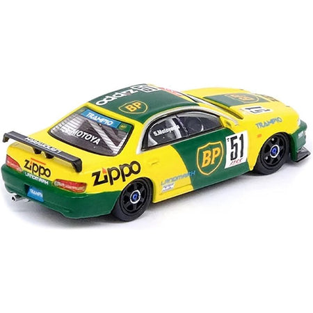 Toyota Corona EXIV 51 RHD (Right Hand Drive) Satoshi Motoyama "JTCC" Japan Touring Car Championship (1995) 1/64 Diecast Model Car by Inno Models - Inno Models - ModelCars.com