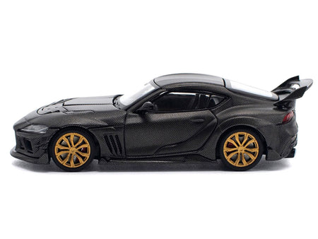 Toyota DarwinPro 66G WBK Supra A90 Full Carbon 1/64 Diecast Model Car by Pop Race-Pop Race-ModelCars.com