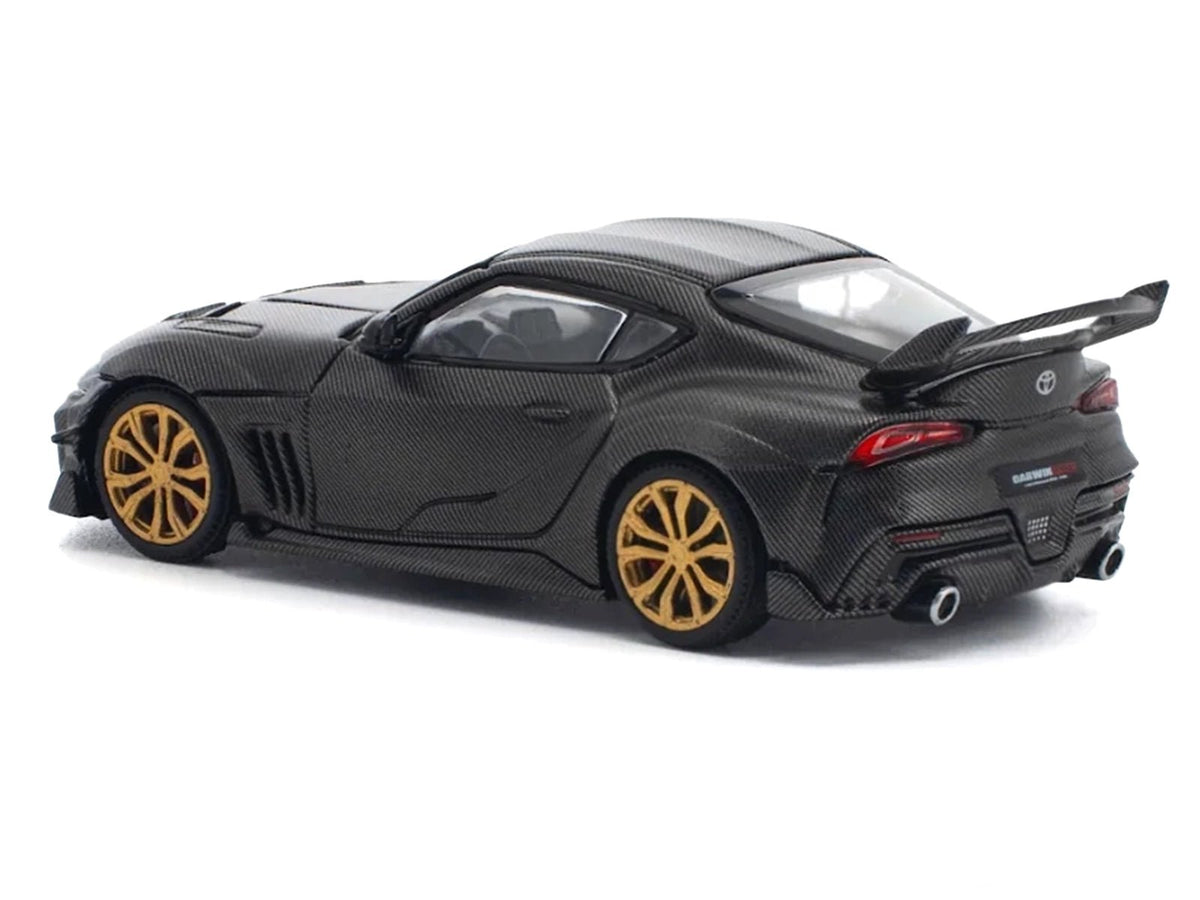 Toyota DarwinPro 66G WBK Supra A90 Full Carbon 1/64 Diecast Model Car by Pop Race-Pop Race-ModelCars.com