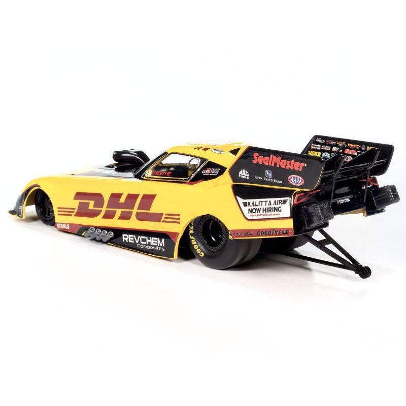 Toyota GR Supra NHRA Funny Car JR Todd "DHL" (2024) Limited Edition 1/24 Diecast Model by Auto World - Autoworld - ModelCars.com