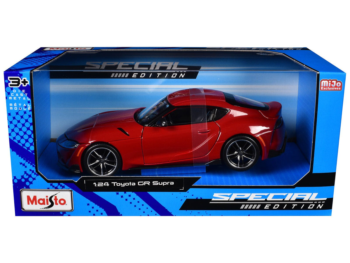 Toyota GR Supra Red "Special Edition" Series 1/24 Diecast Model Car by Maisto-Maisto-ModelCars.com