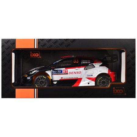 Toyota GR Yaris Rally1 Hybrid #33 Elfyn Evans - Scott Martin Winner "Rally Finland" (2023) 1/18 Diecast Model Car by IXO Models-IXO-ModelCars.com