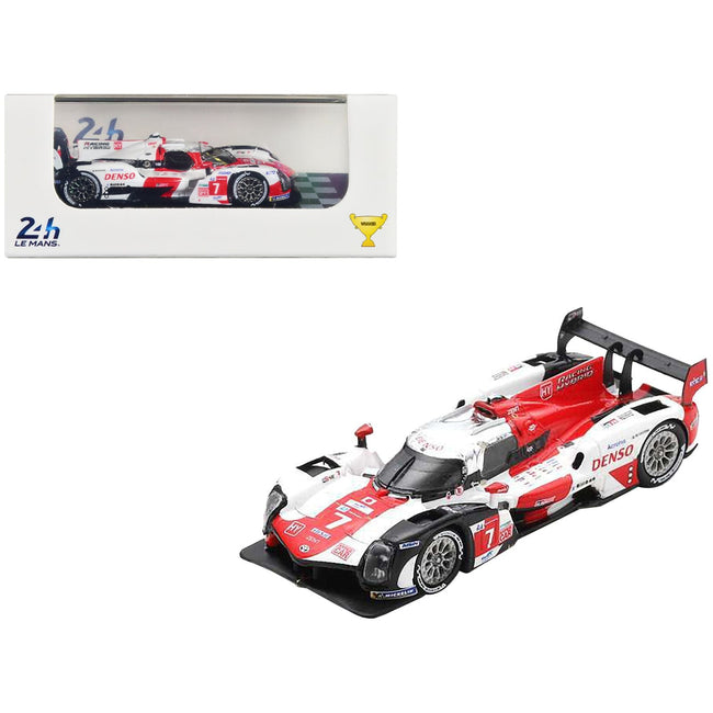 Toyota GR010 Hybrid 7 Mike Conway - Kamui Kobayashi - Jose Maria Lopez "Toyota Gazoo Racing" Winner 24 Hours of Le Mans (2021) 1/87 (HO) Diecast Model Car by Spark - Spark - ModelCars.com