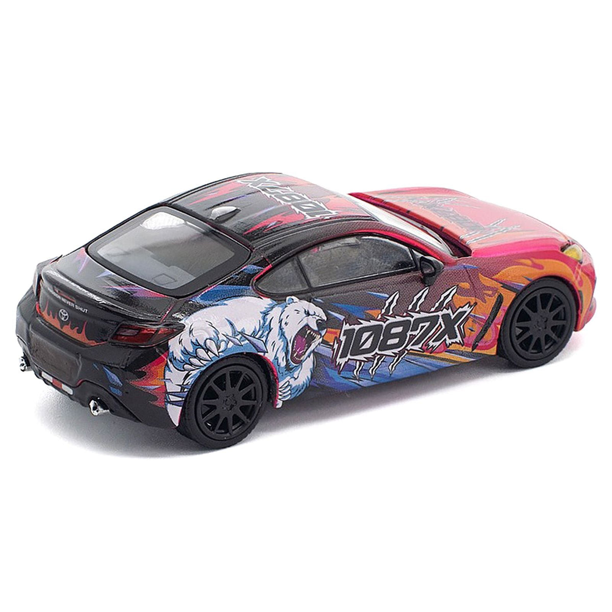 Toyota GR86 #823 1087X "Toyota GR86 Cup" (2025) 1/64 Diecast Model Car by Pop Race-Pop Race-ModelCars.com