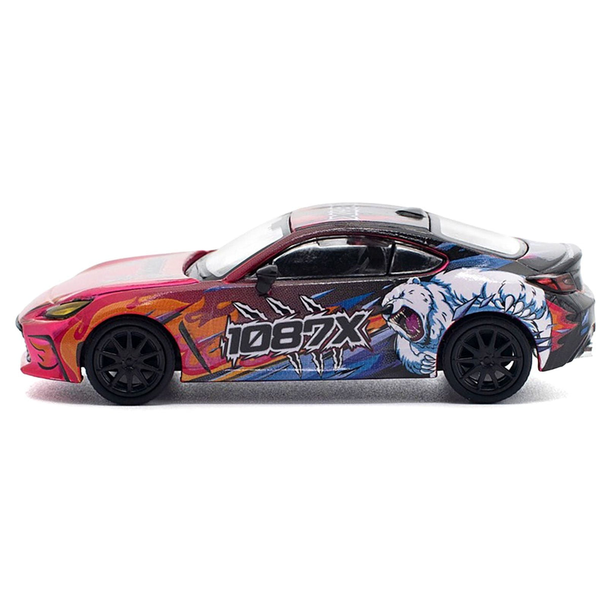 Toyota GR86 #823 1087X "Toyota GR86 Cup" (2025) 1/64 Diecast Model Car by Pop Race-Pop Race-ModelCars.com