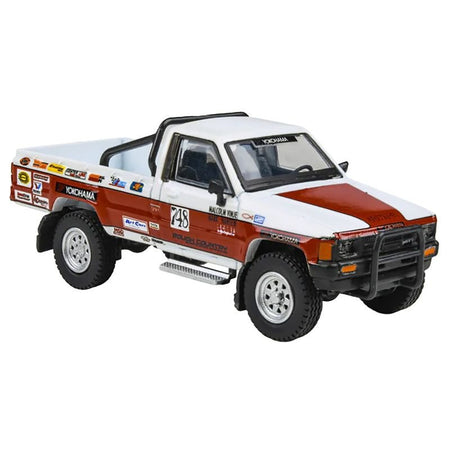 Toyota Hilux Pickup Truck #748 Malcolm Vinje - Mark Hansen "Mojave 250" (1987) 1/64 Diecast Model Car by Paragon Models-Paragon-ModelCars.com