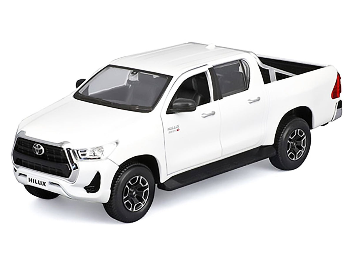Toyota Hilux Pickup Truck White "Special Edition" Series 1/27 Diecast Model Car by Maisto-Maisto-ModelCars.com