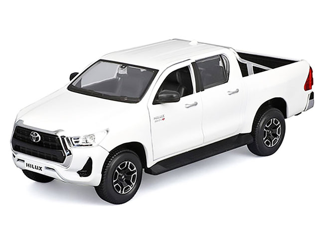 Toyota Hilux Pickup Truck White "Special Edition" Series 1/27 Diecast Model Car by Maisto-Maisto-ModelCars.com