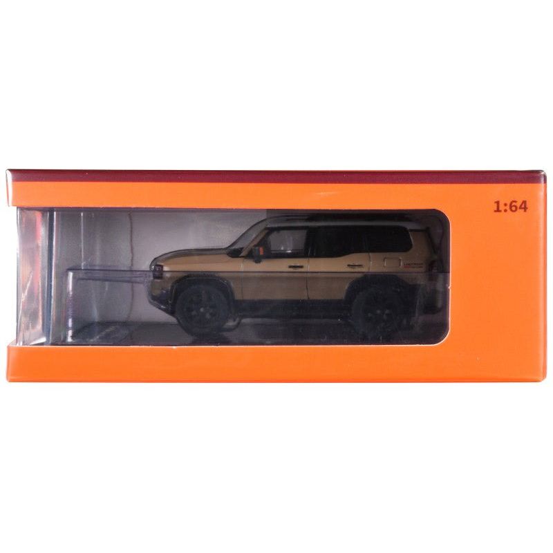 Toyota Land Cruiser Prado 250 Beige with White Top 1/64 Diecast Model Car by GCD - GCD - ModelCars.com