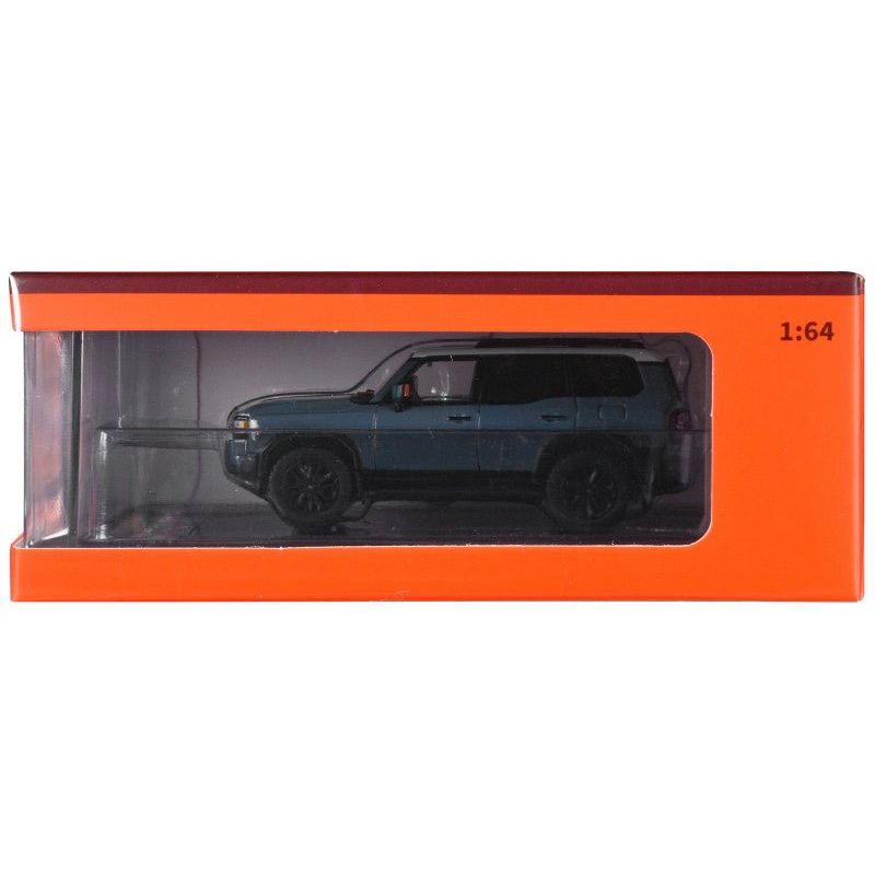 Toyota Land Cruiser Prado 250 Blue with White Top 1/64 Diecast Model Car by GCD - GCD - ModelCars.com