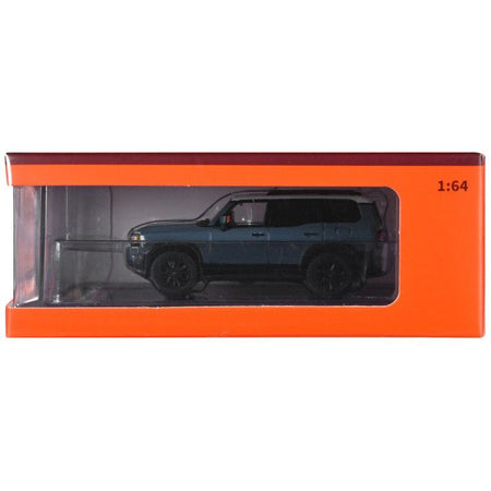 Toyota Land Cruiser Prado 250 Blue with White Top 1/64 Diecast Model Car by GCD - GCD - ModelCars.com