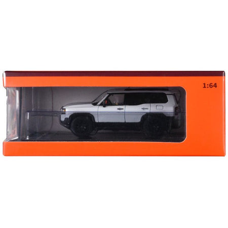 Toyota Land Cruiser Prado 250 White Metallic 1/64 Diecast Model Car by GCD - GCD - ModelCars.com