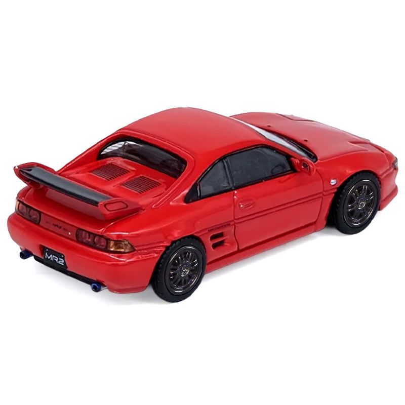 Toyota MR2 (SW20) RHD (Right Hand Drive) Red 1/64 Diecast Model Car by Inno Models-Inno Models-ModelCars.com
