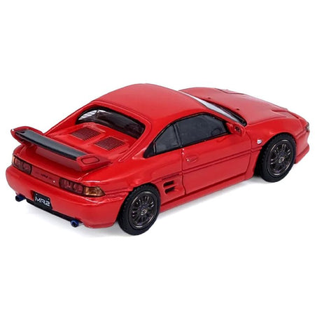 Toyota MR2 (SW20) RHD (Right Hand Drive) Red 1/64 Diecast Model Car by Inno Models-Inno Models-ModelCars.com