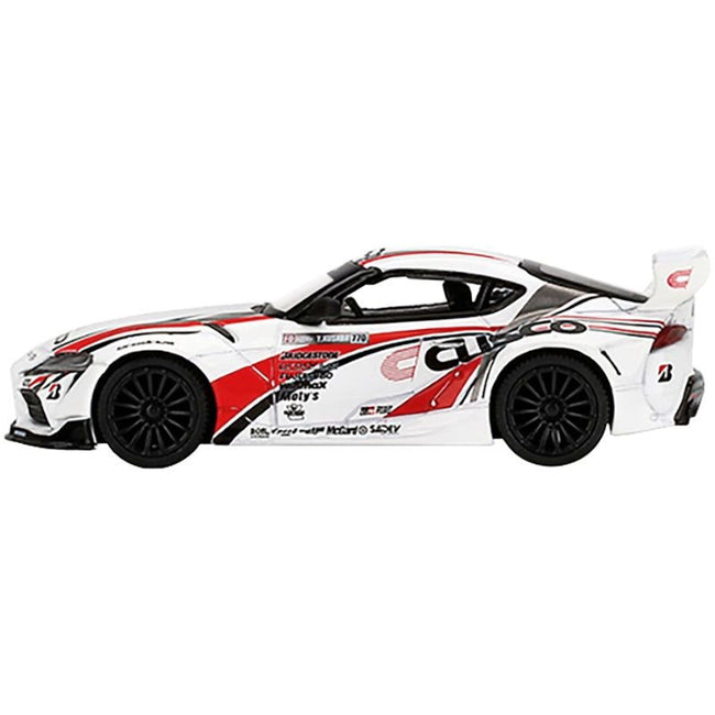 Toyota Pandem GR Supra V1.0 770 RHD (Right Hand Drive) Yusuke Kusaba "Team Cusco Racing" Formula Drift Japan (2021) Limited Edition to 3000 pieces Worldwide 1/64 Diecast Model Car by True Scale Miniatures - True Scale Miniatures - ModelCars.com