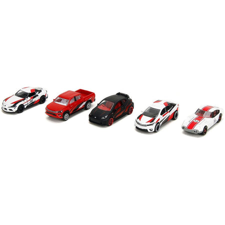 Toyota Racing Giftpack (2024) 5 piece Set 1/64 Diecast Model Cars by Majorette-Majorette-ModelCars.com