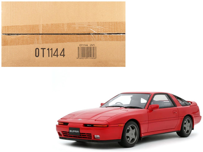 Toyota Supra MK3 RHD (Right Hand Drive) Super Red Limited Edition to 999 pieces Worldwide 1/18 Model Car by Otto Mobile-Otto Mobile-ModelCars.com