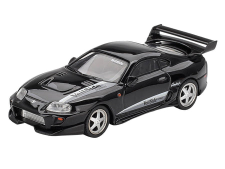 Toyota Supra "VeilSide Combat V-II" Black Limited Edition 1/64 Diecast Model Car by Mini GT-Mini GT-ModelCars.com