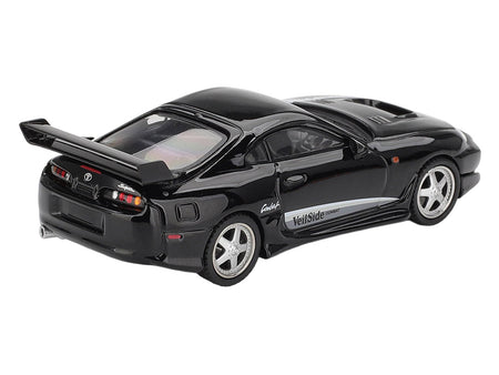 Toyota Supra "VeilSide Combat V-II" Black Limited Edition 1/64 Diecast Model Car by Mini GT-Mini GT-ModelCars.com