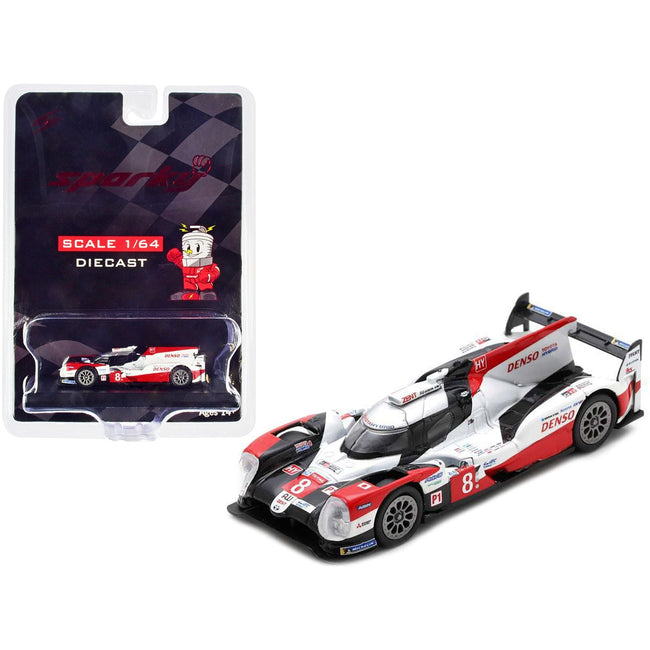 Toyota TS050 Hybrid 8 Sebastien Buemi - Brendon Hartley - Kazuki Nakajima Toyota Gazoo Racing Winner 24 Hours of Le Mans (2020) 1/64 Diecast Model Car by Sparky - Sparky - ModelCars.com