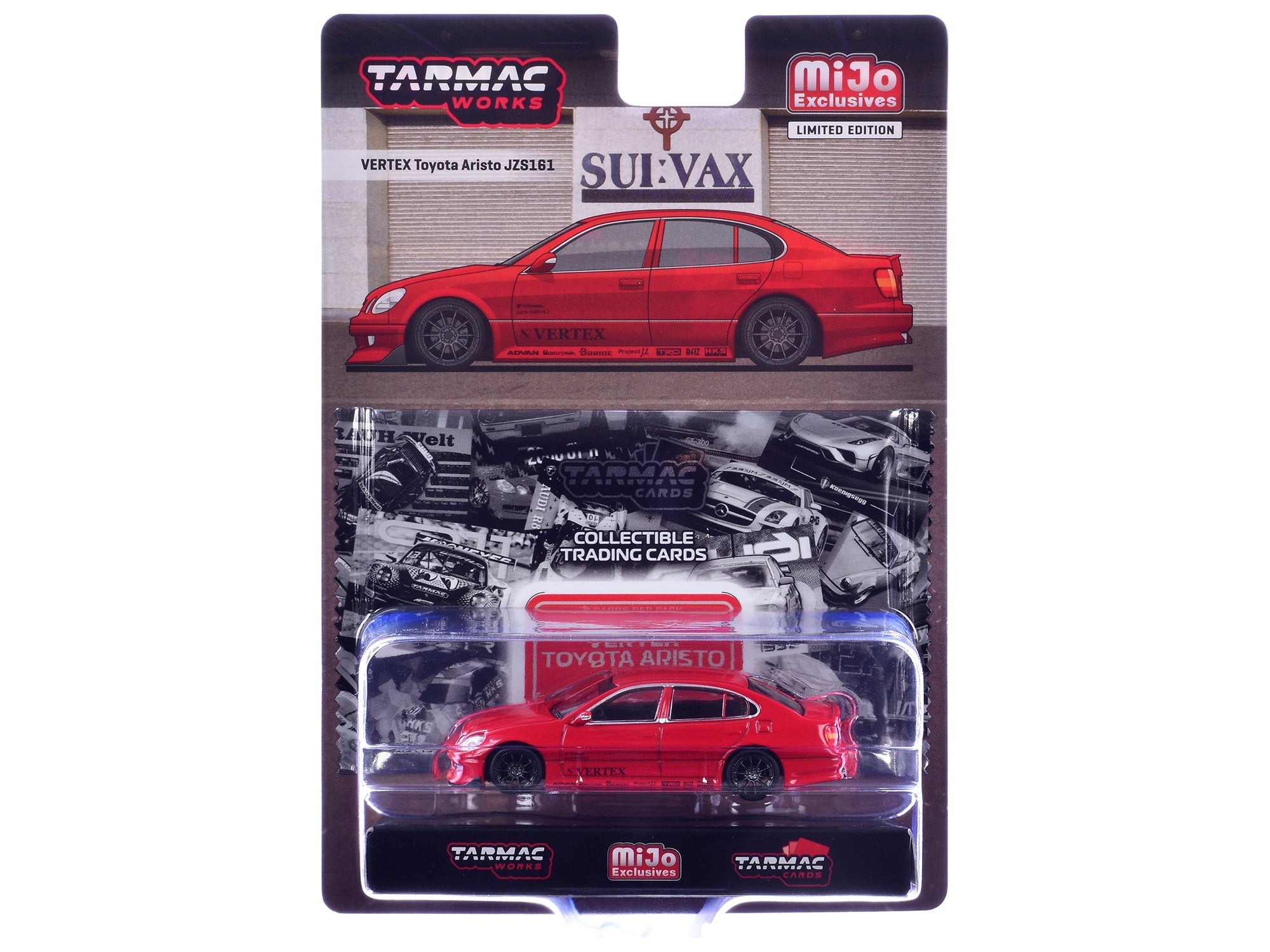Tarmac Works Toyota Vertex Aristo JZS161 Global64 Diecast