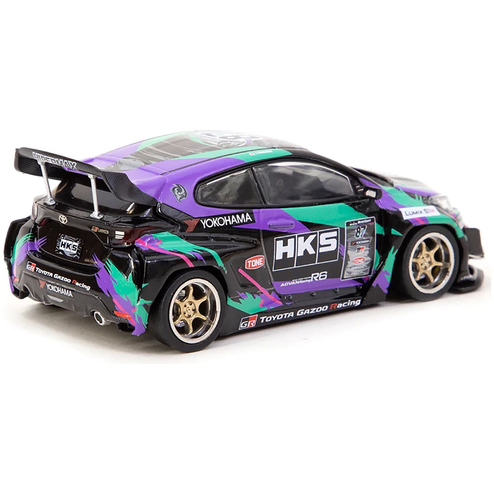 Toyota Yaris KS Racing Performer GR "Hobby43" Series 1/43 Diecast Model Car by Tarmac Works - Tarmac Works - ModelCars.com