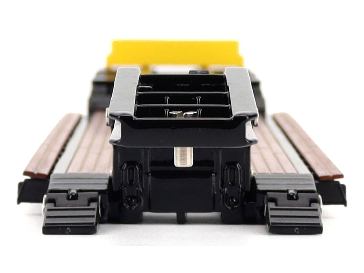 Trail King TK120 Hydraulic Detachable Gooseneck Lowboy Trailer Black (Outrigger Version) "Transport Series" 1/50 Diecast Model by Diecast Masters-Diecast Masters-ModelCars.com