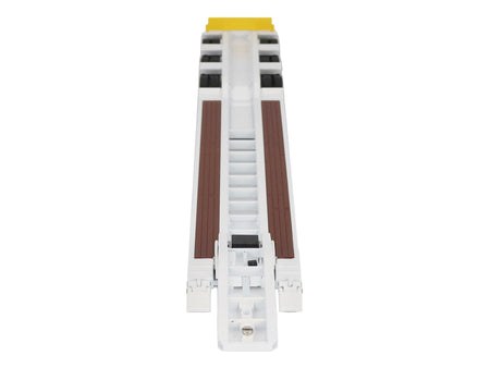 Trail King TK120 Hydraulic Detachable Gooseneck Lowboy Trailer White (Regular Version) "Transport Series" 1/50 Diecast Model by Diecast Masters-Diecast Masters-ModelCars.com