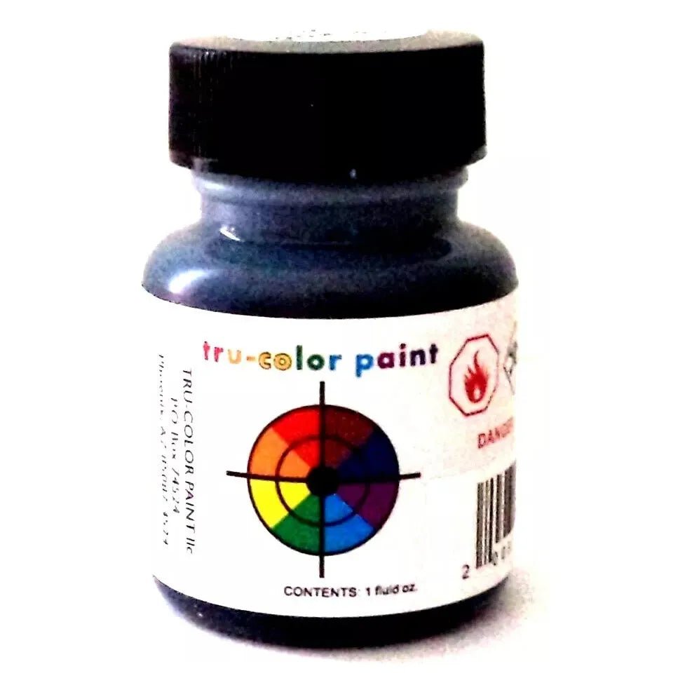 Tru - Color BLACK FLAT BRUSH 1OZ - Tru - Color - ModelCars.com