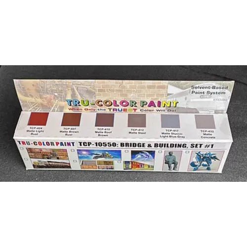 Tru-Color BRIDGE & BUILDING SET #1