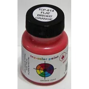 Tru - Color BRIGHT ORANGE FLAT BRUSH - Tru - Color - ModelCars.com