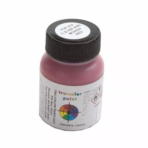 Tru-Color C&NW & MONON RED