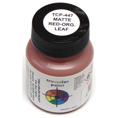 Tru - Color MATTE RED - ORANGE LEAF - Tru - Color - ModelCars.com