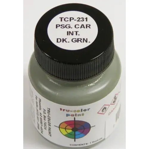 Tru - Color PSGR.CAR INTERIOR - DRK GRN - Tru - Color - ModelCars.com