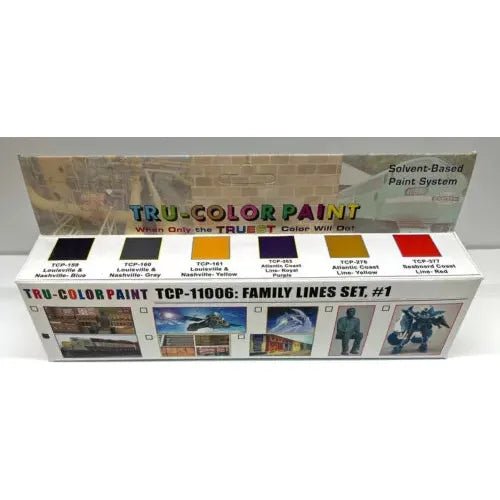 Tru - Color RR FAMILY LINES SET 1 - Tru - Color - ModelCars.com
